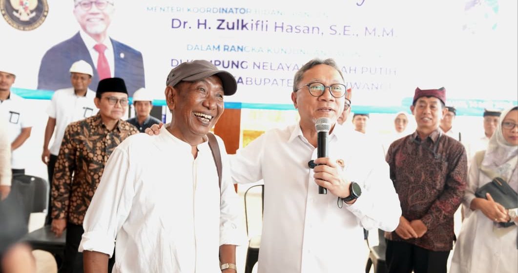 Bertemu Nelayan Banyuwangi, Menko Pangan Upayakan Kepastian Harga Ikan