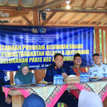 IMG-20260521-WA0018 Lapas Banyuwangi Resmikan Kelurahan Pakis Jadi Wilayah Binaan, Hadirkan Cek Kesehatan Gratis hingga Bansos