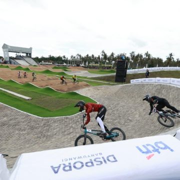 Sejumlah Pembalap Mulai Berlatih Jelang Banyuwangi BMX Supercross 2026