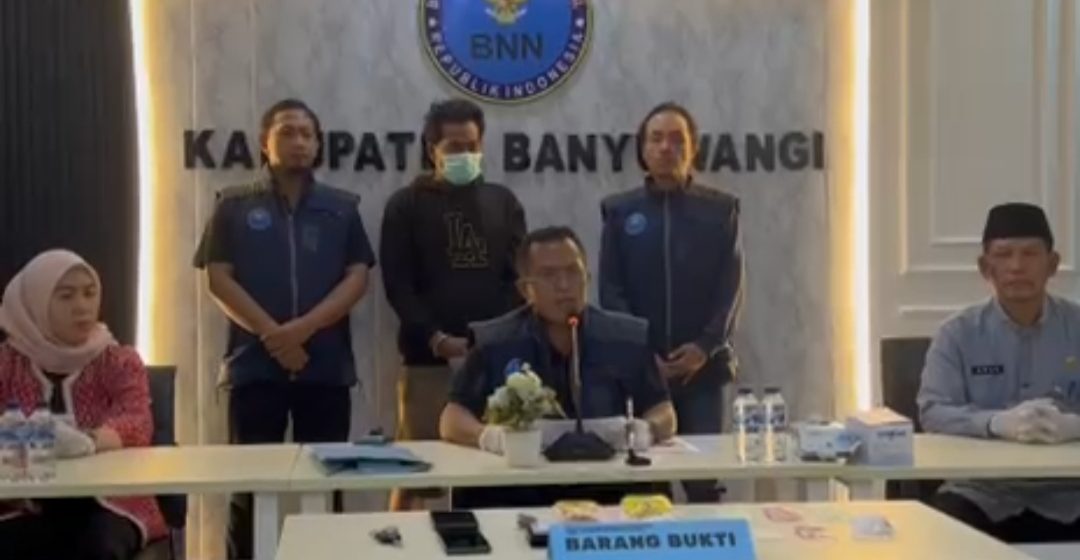 Tabuh Genderang Perang, Kepala BNNK Banyuwangi Tangkap Pengedar Sabu