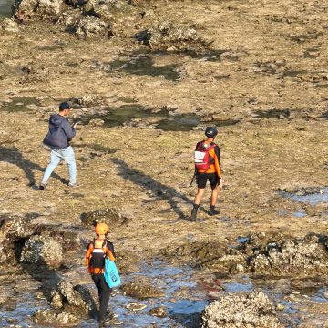 Terkendala Gelombang Tinggi di Pantai Pulau Merah, SAR Turunkan Drone Thermal Cari Pemancing Tenggelam