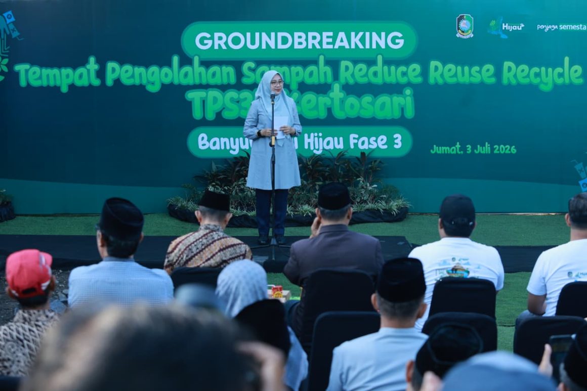 Jadi Solusi Sampah di Perkotaan, TPS3R Kertosari Banyuwangi Mulai Dibangun Dengan Didukung UEA