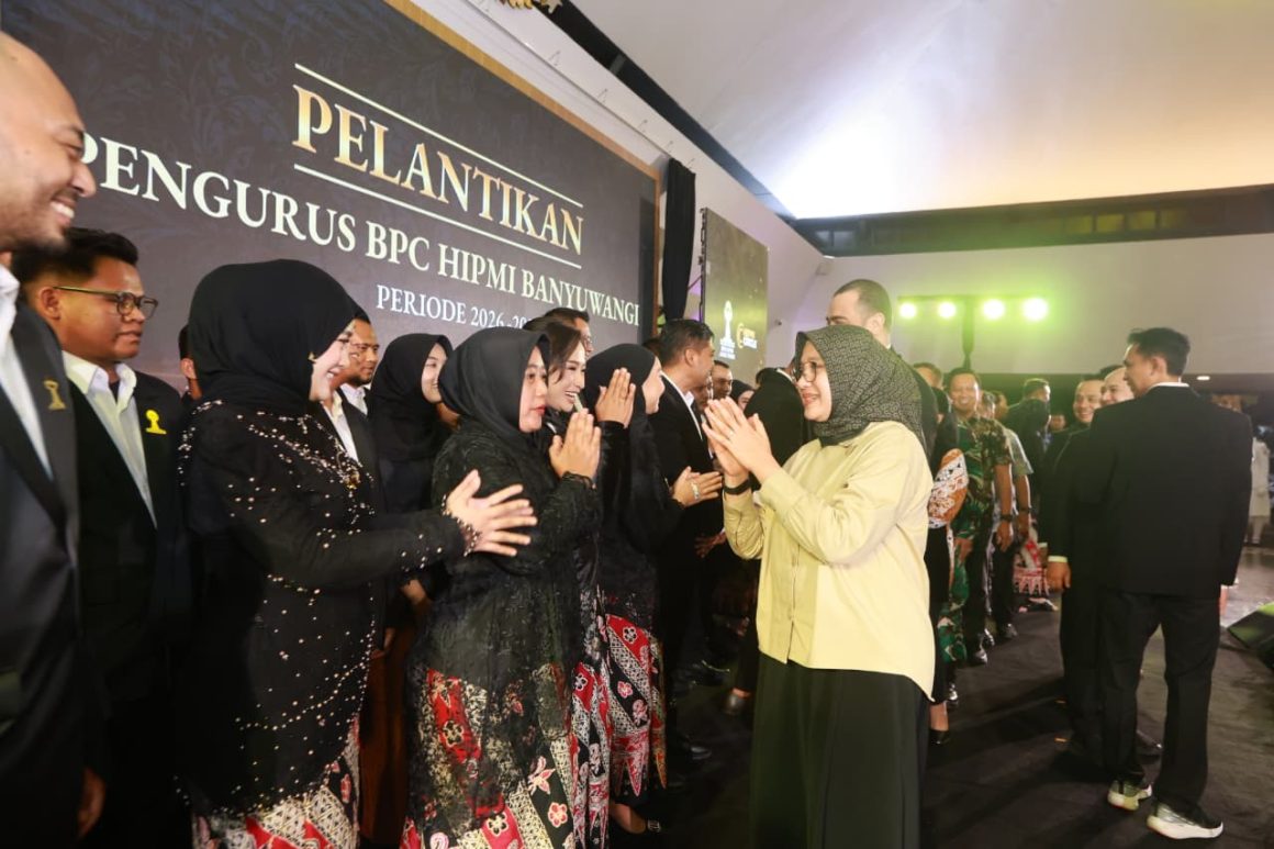 Bupati Ipuk Dorong HIPMI Banyuwangi Jadi Lokomotif Perekonomian Daerah
