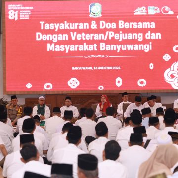 Gelar Tasyakuran Hari Kemerdekaan, Bupati Ipuk Ajak Elemen Masyarakat Doakan Pahlawan dan Gotong Royong  Majukan Banyuwangi