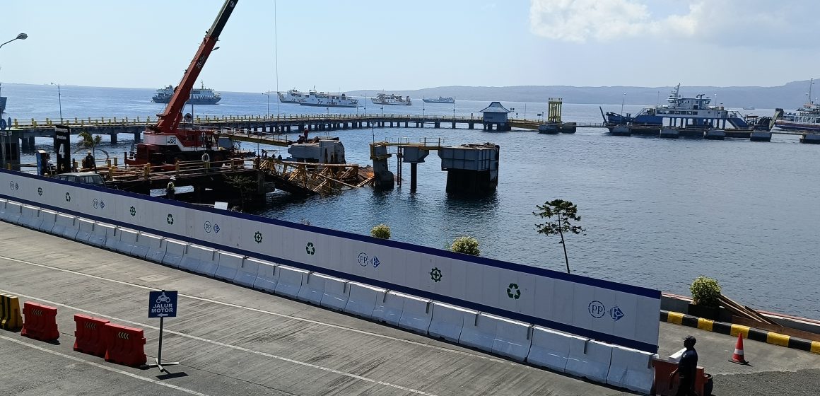 IMG20260805105830 Perbaikan Dermaga Ponton ke MB di Pelabuhan Ketapang Ditargetkan Selesai Maret 2027