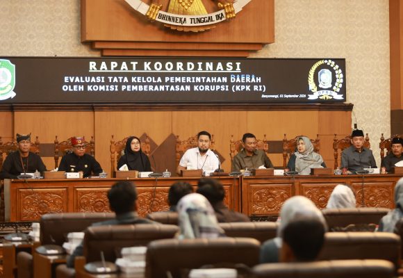 1001041409 Gelar Rakor, KPK Sebut Banyuwangi Paling Cepat Tindak Lanjuti Rekomendasi
