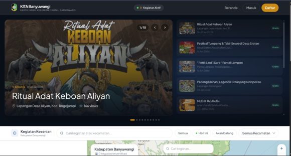 Dorong Digitalisasi Ekosistem Seni dan Budaya, Kartu Induk Kesenian Banyuwangi Bertransformasi Menjadi KITA Banyuwangi