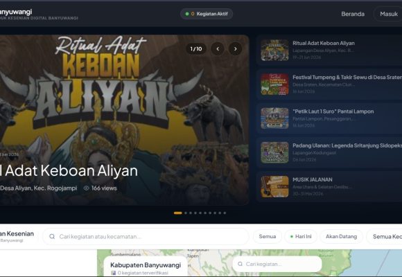 Dorong Digitalisasi Ekosistem Seni dan Budaya, Kartu Induk Kesenian Banyuwangi Bertransformasi Menjadi KITA Banyuwangi