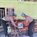 HUT Propam Polri ke-24, 15 Keluarga di Wonosari Terima Paket Sembako