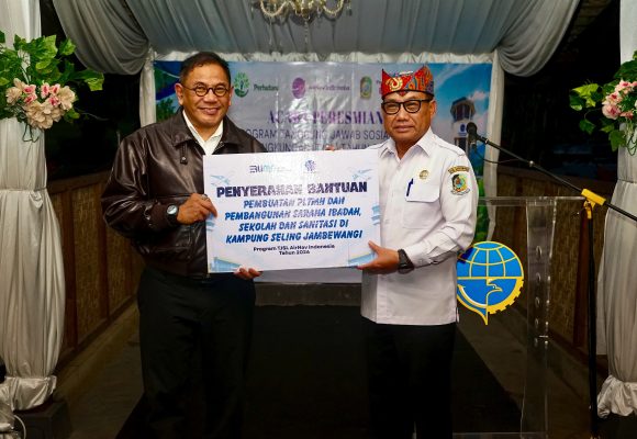 1001095178 AirNav Bantu Turbin Listrik untuk Warga Kampung Seling Banyuwangi