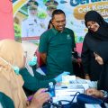 Sambut Hari Santri, Puluhan Ribu Santri Banyuwangi Ikuti Kegiatan Cek Kesehatan Gratis