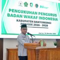 Pengurus Badan Wakaf Banyuwangi Dikukuhkan, Pemkab Dorong Pengelolaan Wakaf Lebih Produktif