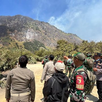 Cegah Karhutla Bondowoso Meluas ke Gunung Rante, Polresta Banyuwangi dan Tim Gabungan Perketat Pemantauan