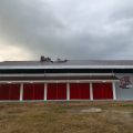 Diterjang Angin Kencang, Atap Gedung KDKMP Sukomaju Banyuwangi Rusak